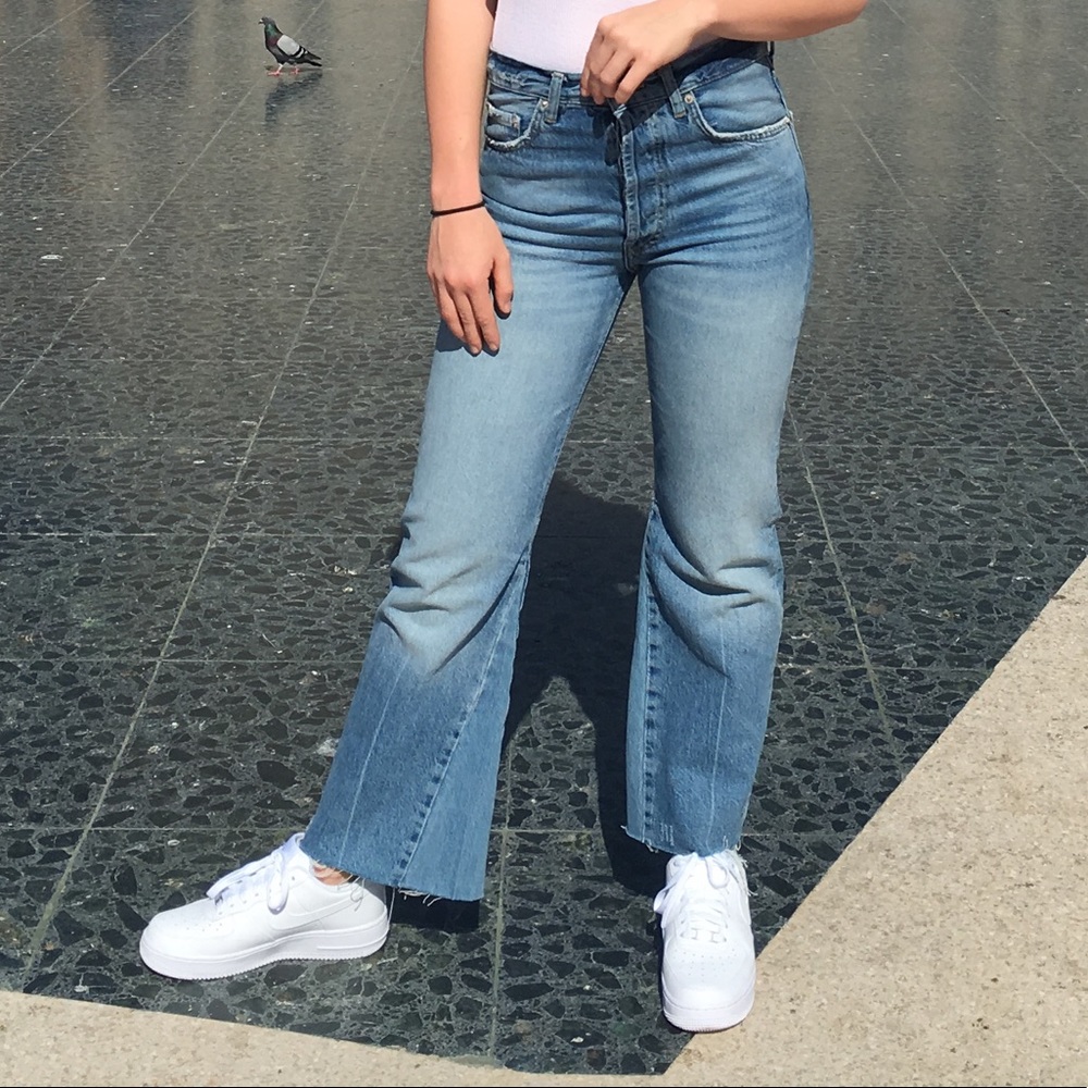 Zara flared jeans!